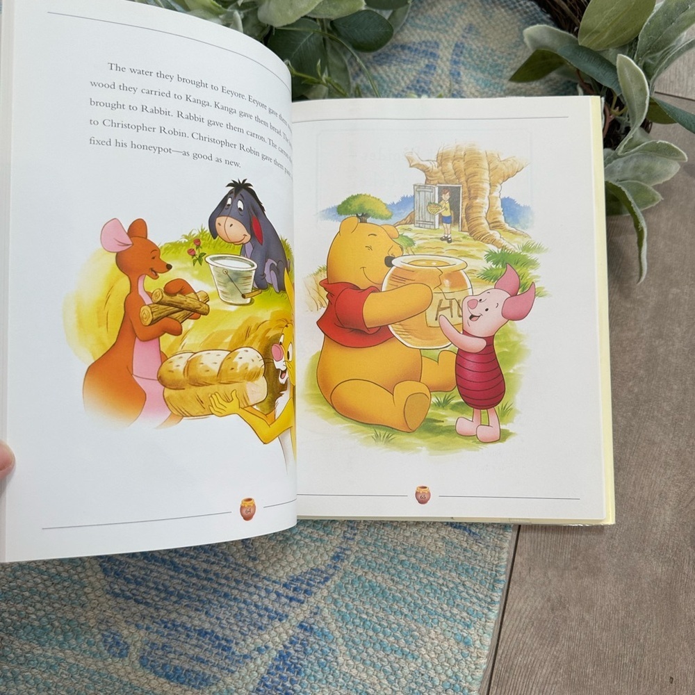 Disney Treasury of Fav Nursery Tales & Rhymes Once upon a time Winnie the Pooh
